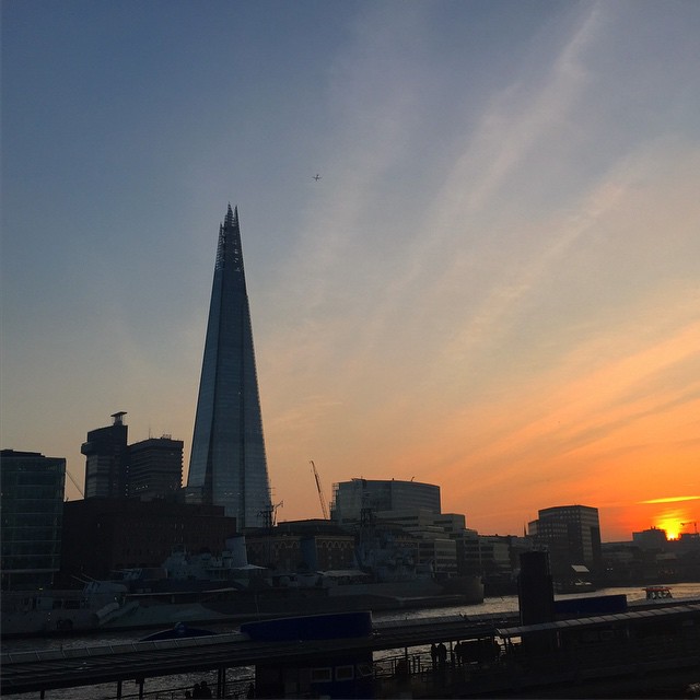 Skyscraping - #London #TheShard #Shard #Skyline #Sunset