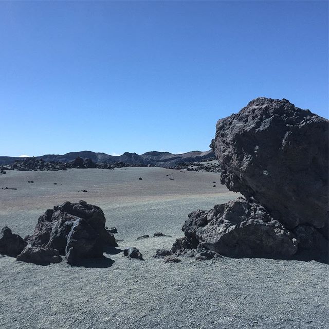 Walking on the moon #tenerife #teide