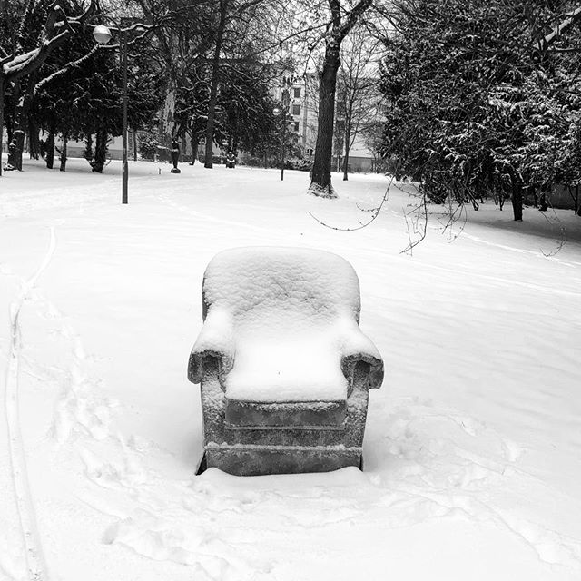 Ice Throne #frankfurt #snow